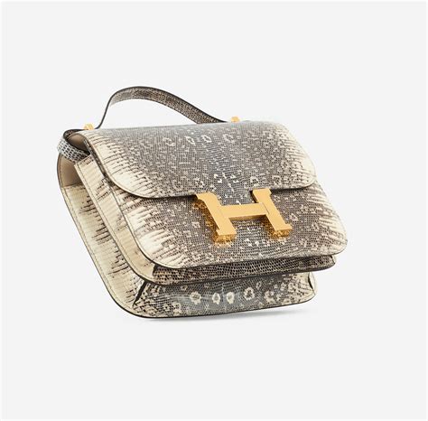 hermes mini constance lizard